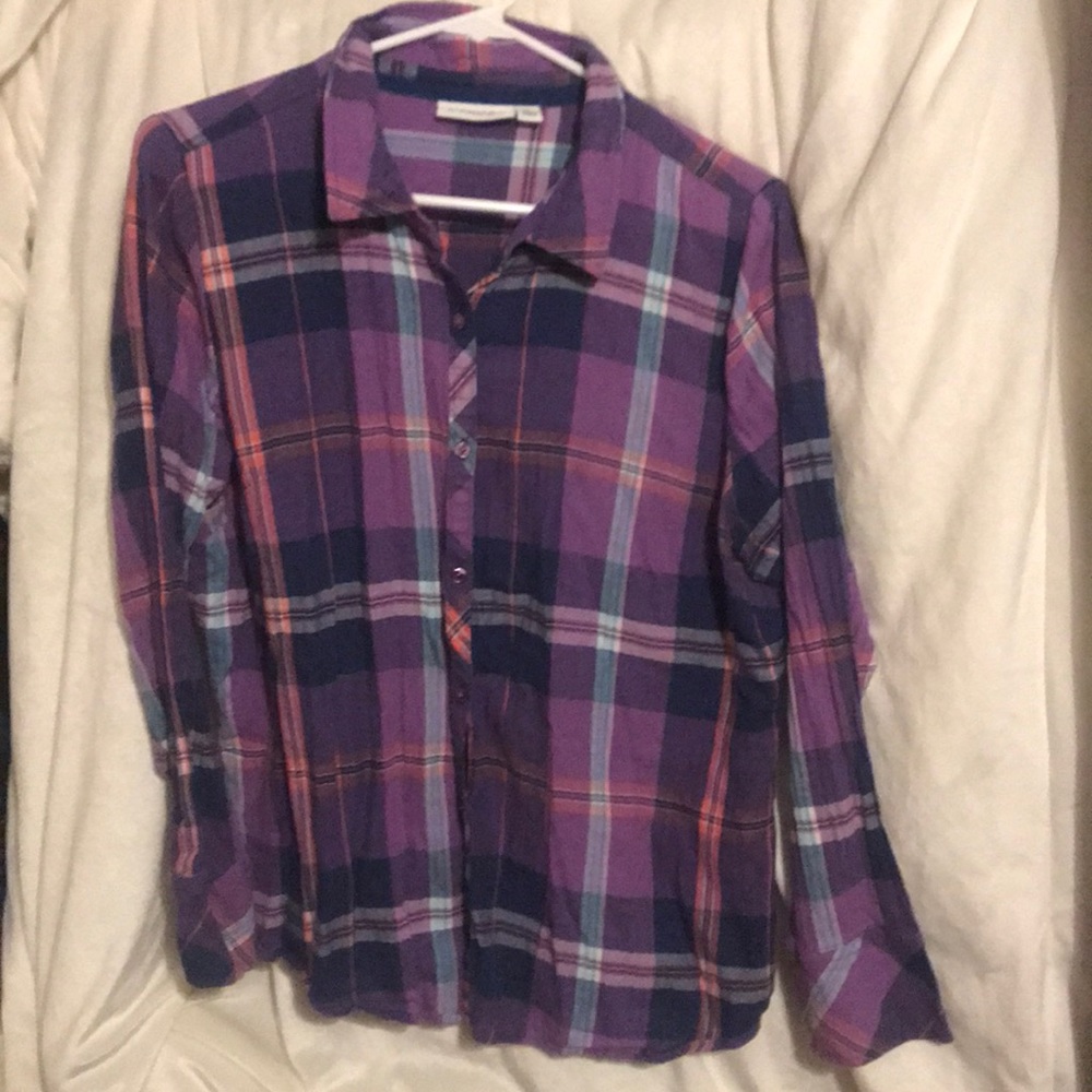 Xl purple Flannel